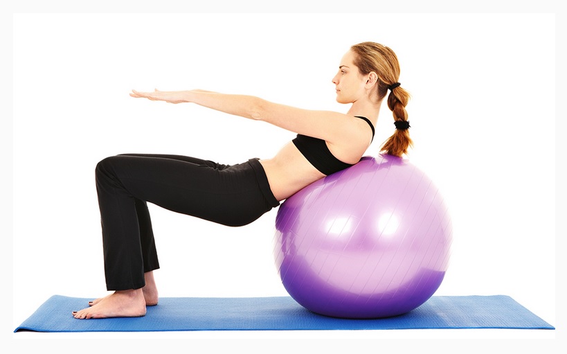 Pilates avec ballon